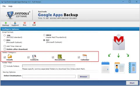 use g suite backup to data